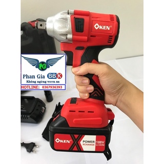 Thân máy siết bulong Ken 188v- động cơ không chổi than.