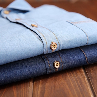 Áo Sơ Mi Denim Thời Trang Dành Cho Nam