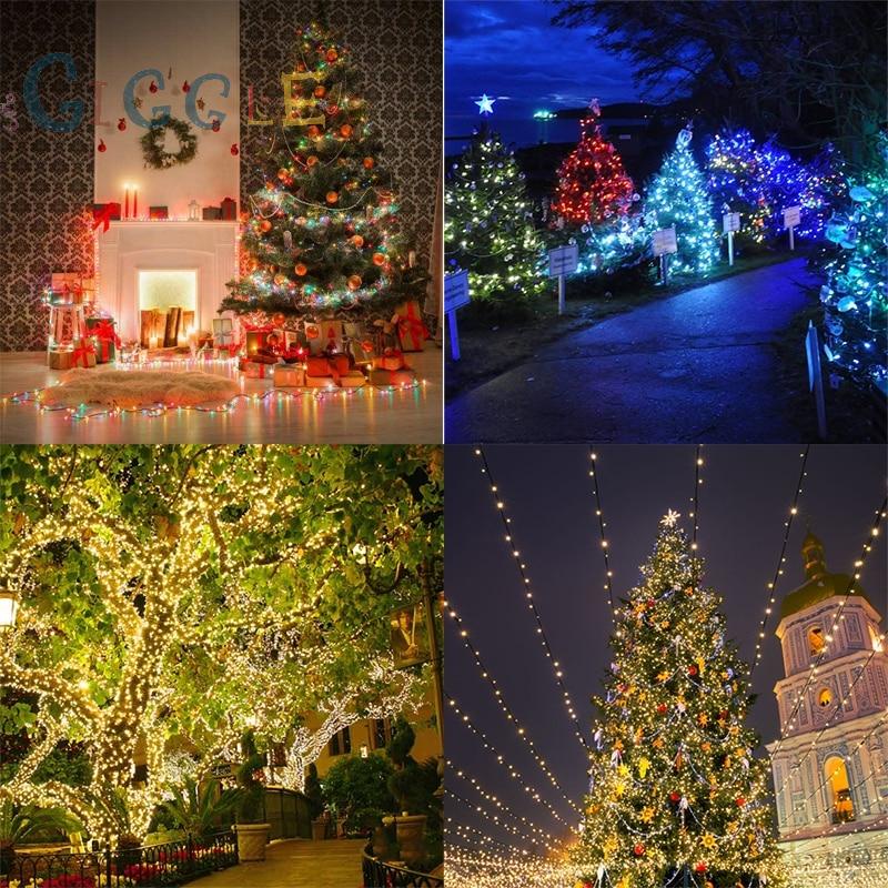 10M 100LED String Lights Christmas Tree Decoration Outdoor Fairy Lights