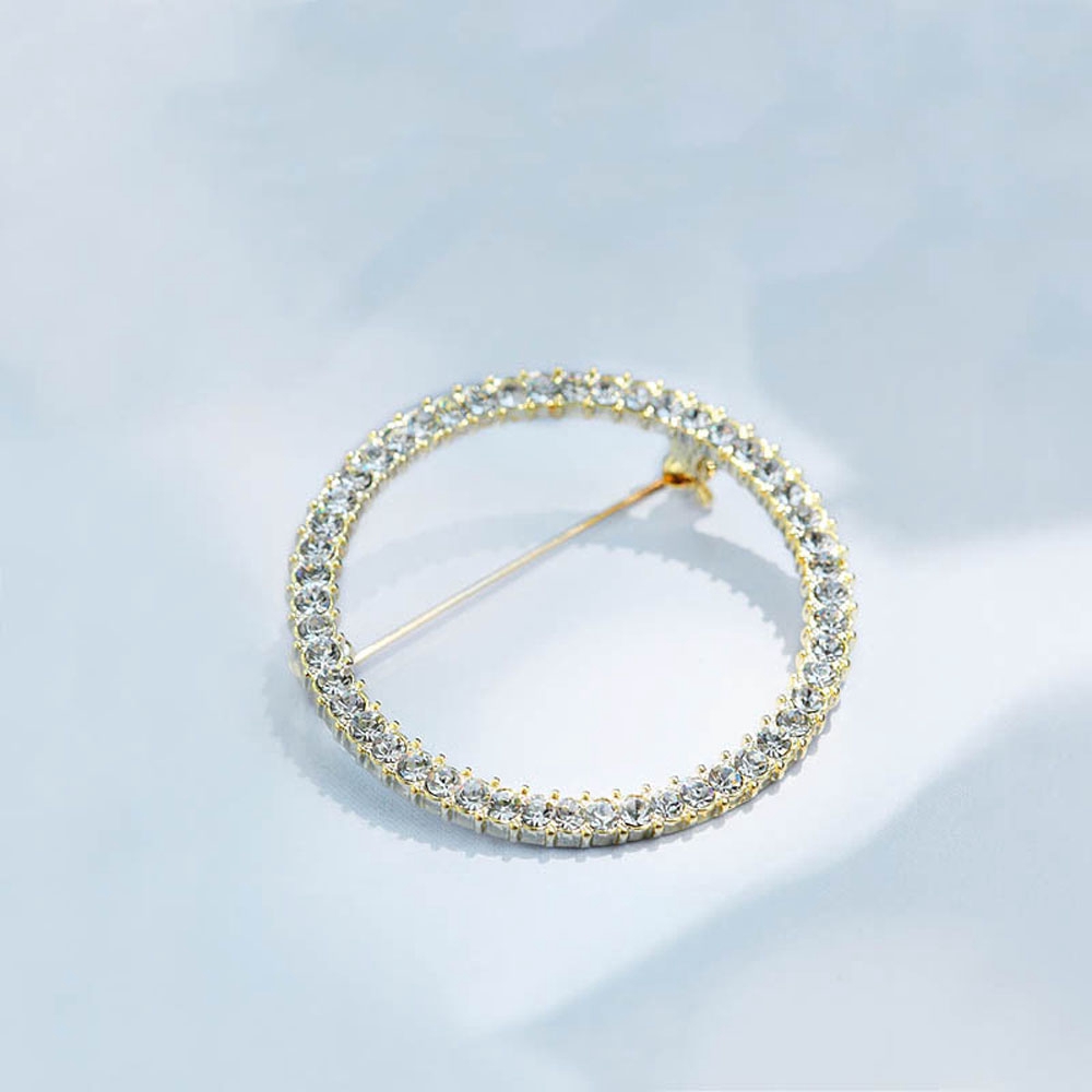 Ghim cài áo hình tròn bằng hợp kim