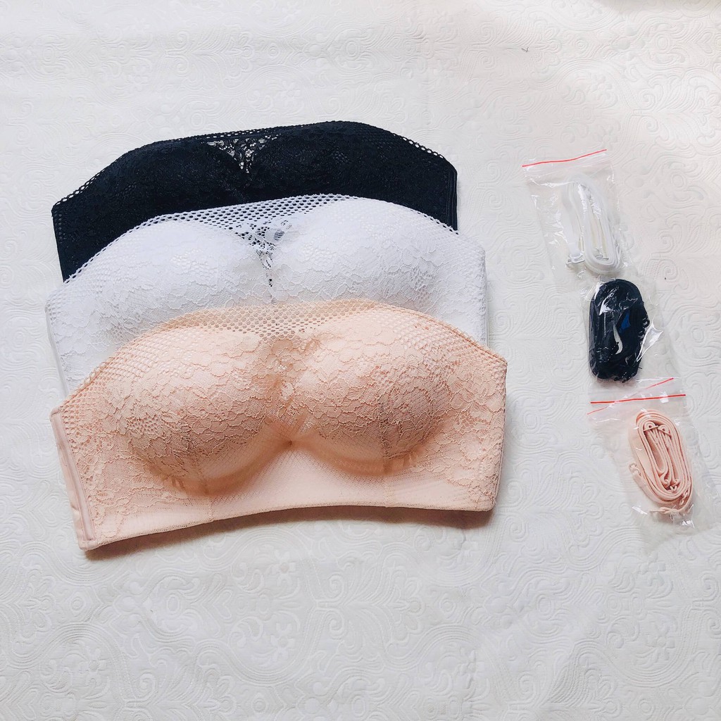 Áo lót A009 ren  ⚡ freeship ⚡áo quây ngực đệm dày chống tụt,tạo khe nâng ngực siêu đỉnh | BigBuy360 - bigbuy360.vn