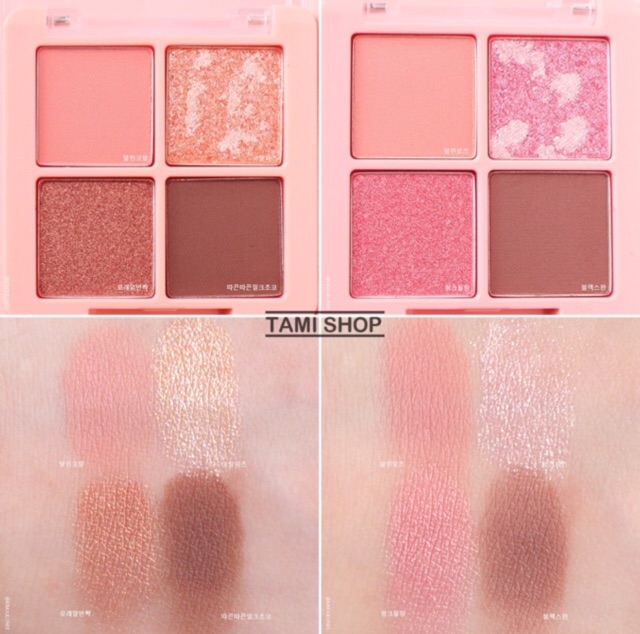 Bảng phấn mắt BLACK ROUGE CRYSTAL HEART LOCK SHADOW | BigBuy360 - bigbuy360.vn