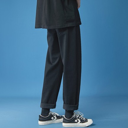 [Baggy Nam] Quan jean nam Đen baggy ống suông rộng tại Baggy Store 88 | BigBuy360 - bigbuy360.vn