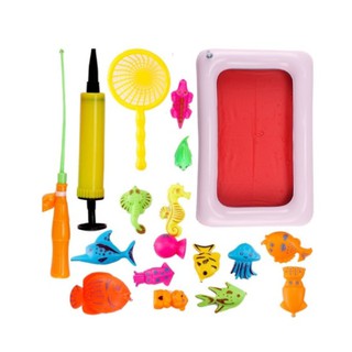 Bộ câu cá mini kèm phao