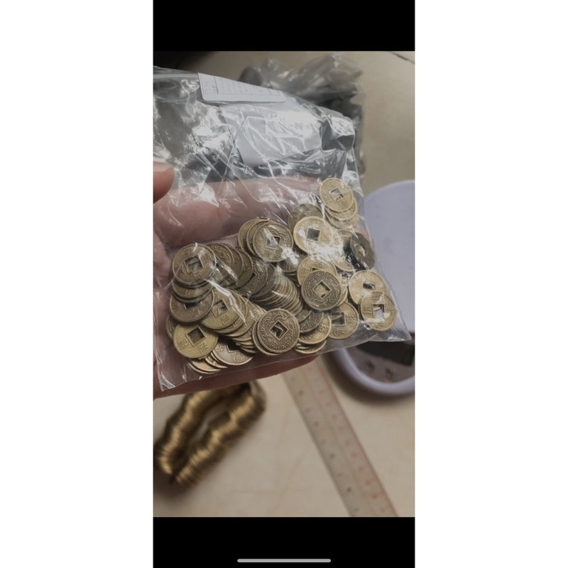 100 Đồng xu âm dương phong thuỷ 1,3cm | BigBuy360 - bigbuy360.vn