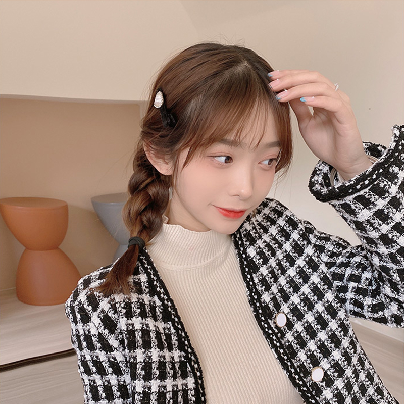 Kẹp Tóc Đính Ngọc Trai Phong Cách Cổ Điển Thời Trang Cho Nữ