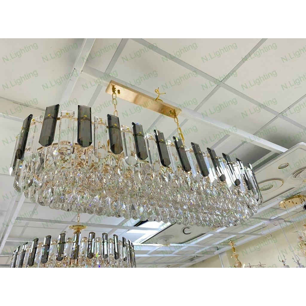 Đèn led trang trí pha lê decor cao cấp - Đèn chùm hiện đại