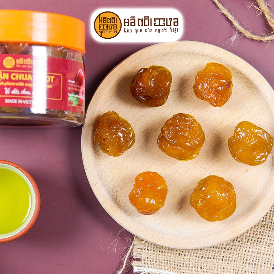 Ô mai Mận chua ngọt Hà Nội Xưa vị dẻo chua ngọt, xí muội thượng hạng siêu ngon hộp 200g 250g