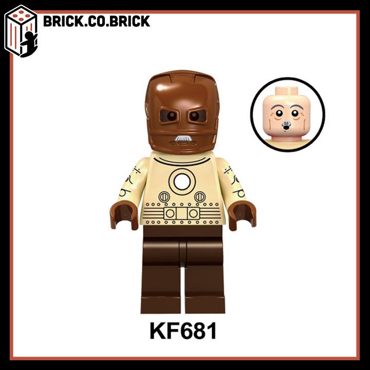 KOPF 6072- Đồ chơi lắp ráp minifigures và non lego - Mô hình lắp ghép sáng tạo nhân vật hư cấu từ Marvel và DC