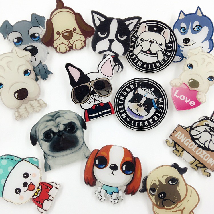 [HH6] Huy Hiệu Cài Balo, Pin Cài Túi Xách, Quần Áo Cartoon Badge Cute Nhật Bản