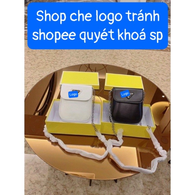 túi đeo chéo PRADA( ảnh thật ở cuối) chất da cao cấp mềm mại thời trang