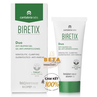 Biretix Duo Gel chống vết thâm cho da dầu mụn - Duo Anti-Blemish Gel 30ml