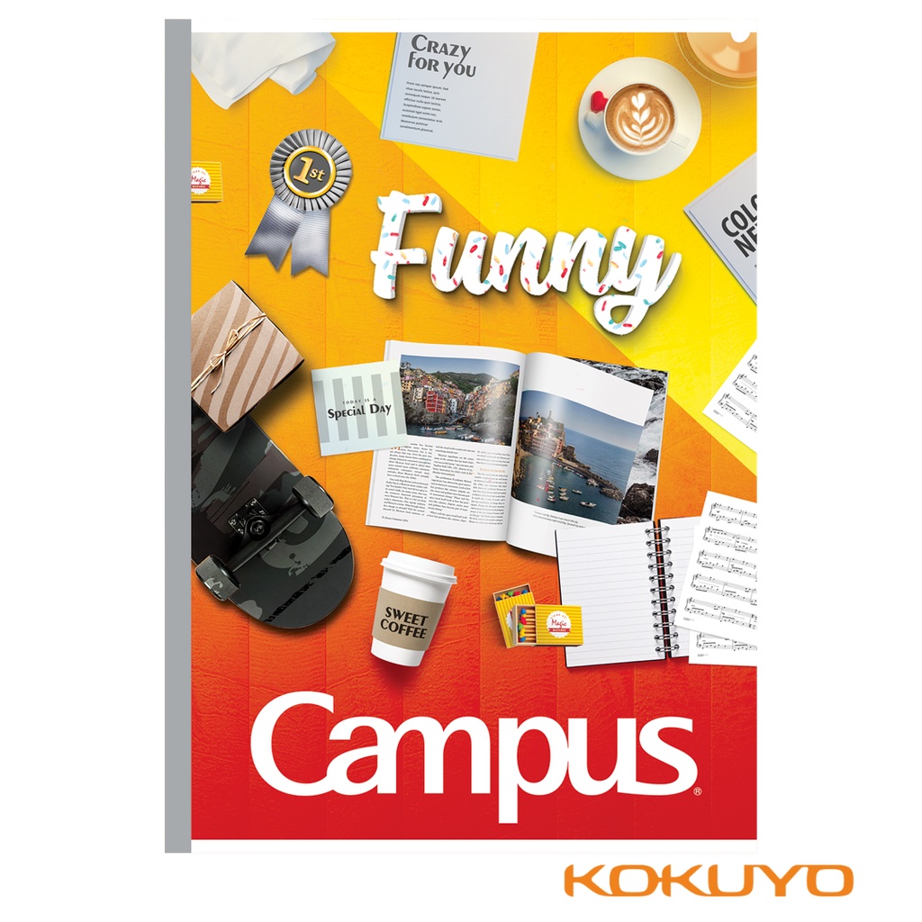 Vở GIFT 120 Trang Khổ B5 Kẻ Ngang Campus