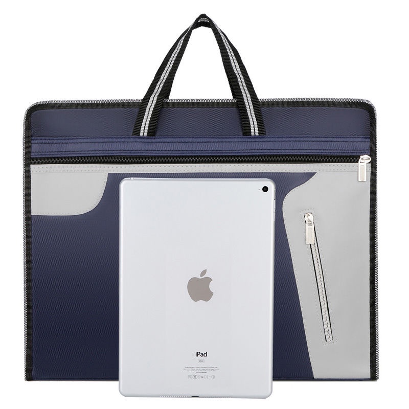 ◎❒✕ Túi xách Canvas phối khóa kéo thời trang công sở | BigBuy360 - bigbuy360.vn