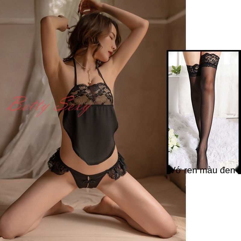 【Betty Sexy】Đồ lót sexy cosplay quan điểm mở đáy quần T quần hở lưng dây treo bộ đồ sexy | BigBuy360 - bigbuy360.vn