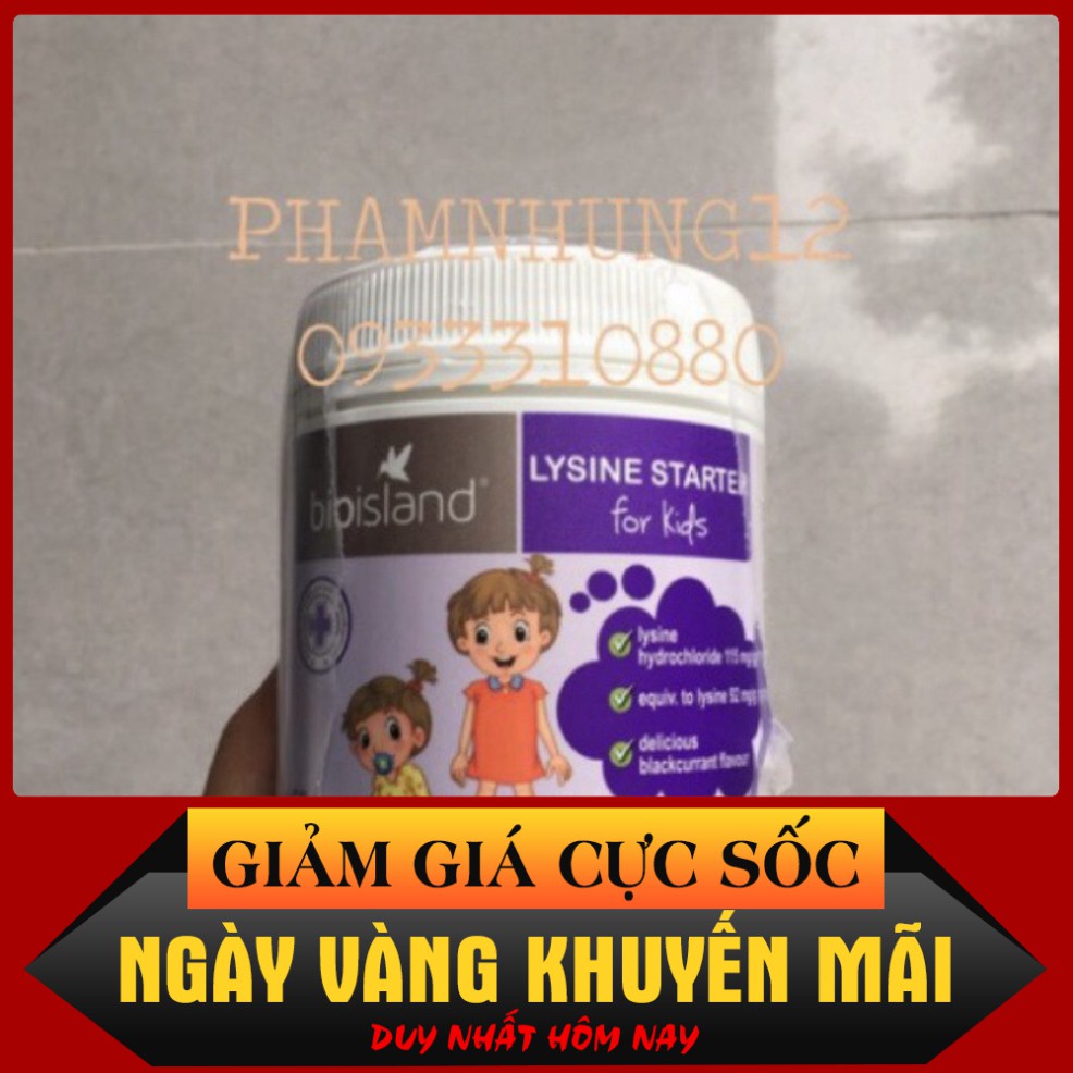 GIÁ CỰC SỐC Bột Lysine Bio island Starter 150g. GIÁ CỰC SỐC