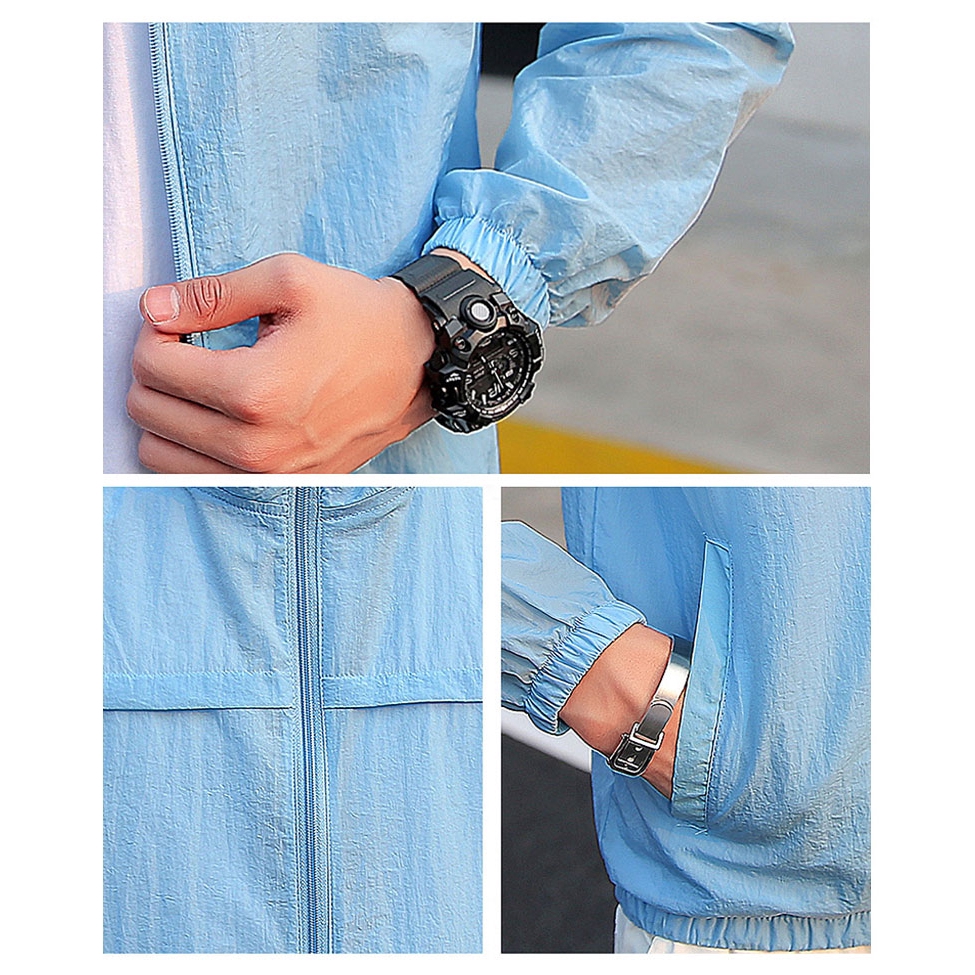 Áo Khoác Chống Nắng Siêu Nhẹ Cho Nam Bền