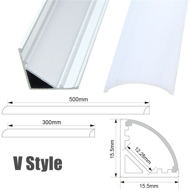 Thanh Đèn Led 30 / 50cm U / V / Yw Chất Liệu Nhôm