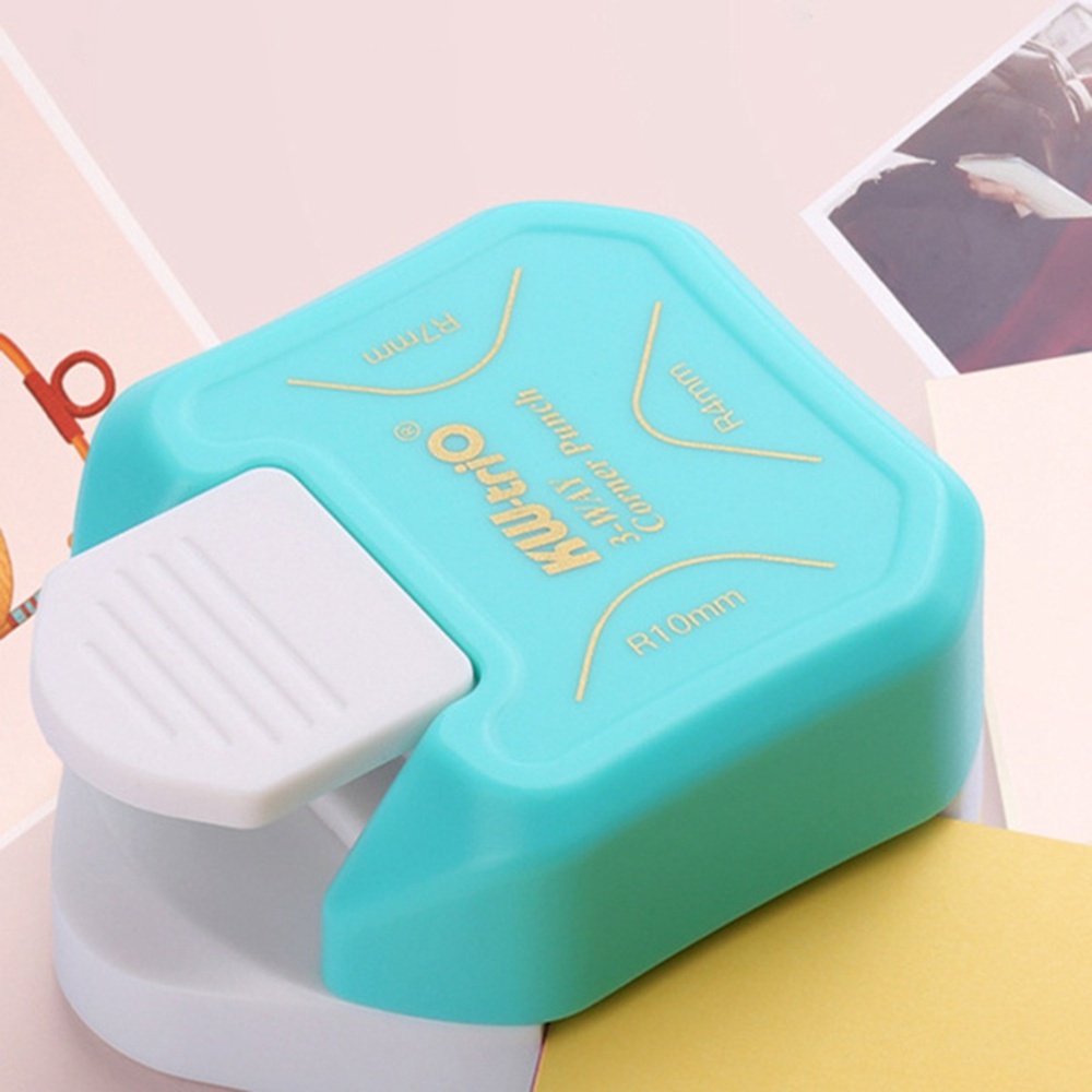 Dụng cụ cắt góc tròn mini 3 trong 1 dùng làm thẻ ảnh/ trang trí sổ tay DIY