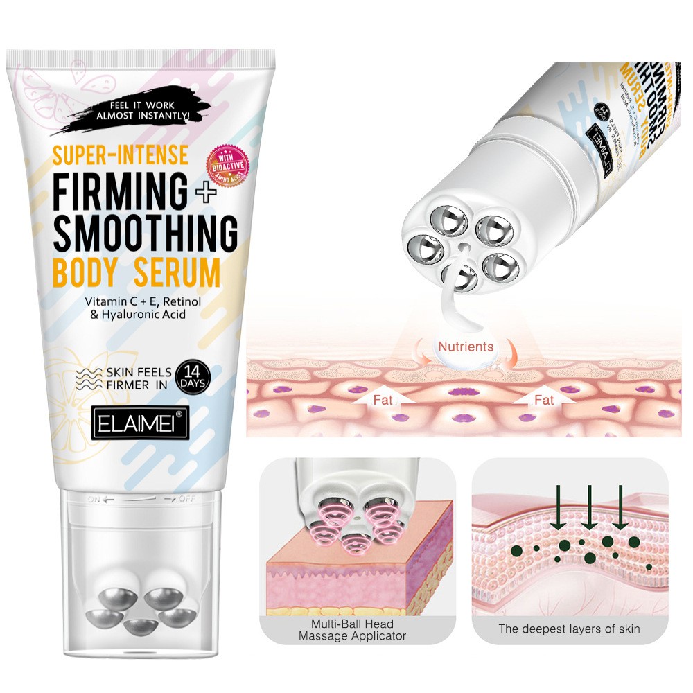 Kem tan mỡ Elaimei 3D Firming Smoothing Body Serum (Hàng chất lượng cao)