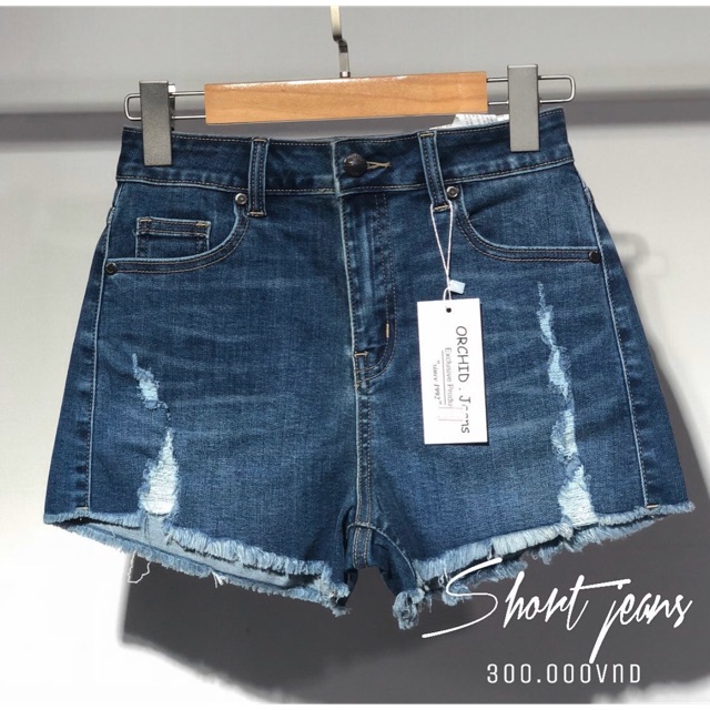 Quần Short Jeans Rách Co Giãn 20decemberjeans_624
