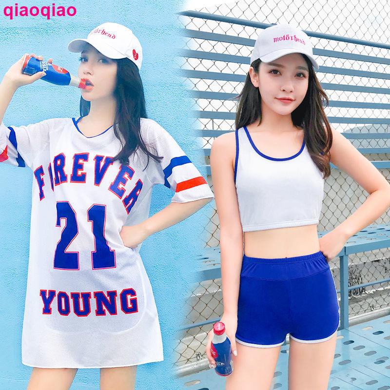 Set Đồ Tắm In Họa Tiết Hoa Phong Cách Hàn Quốc Dành Cho Nữ | BigBuy360 - bigbuy360.vn