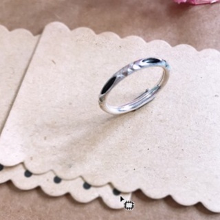 Nhẫn bạc nữ xinh đủ size Moonsilver