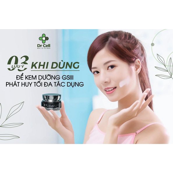 Kem ban ngày GSIII chống nắng nâng tone Dr Cell 30g SAN11
