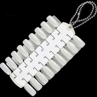 Set bảng trưng bày 36 móng tay có móc khoá luyện tập sơn màu móng