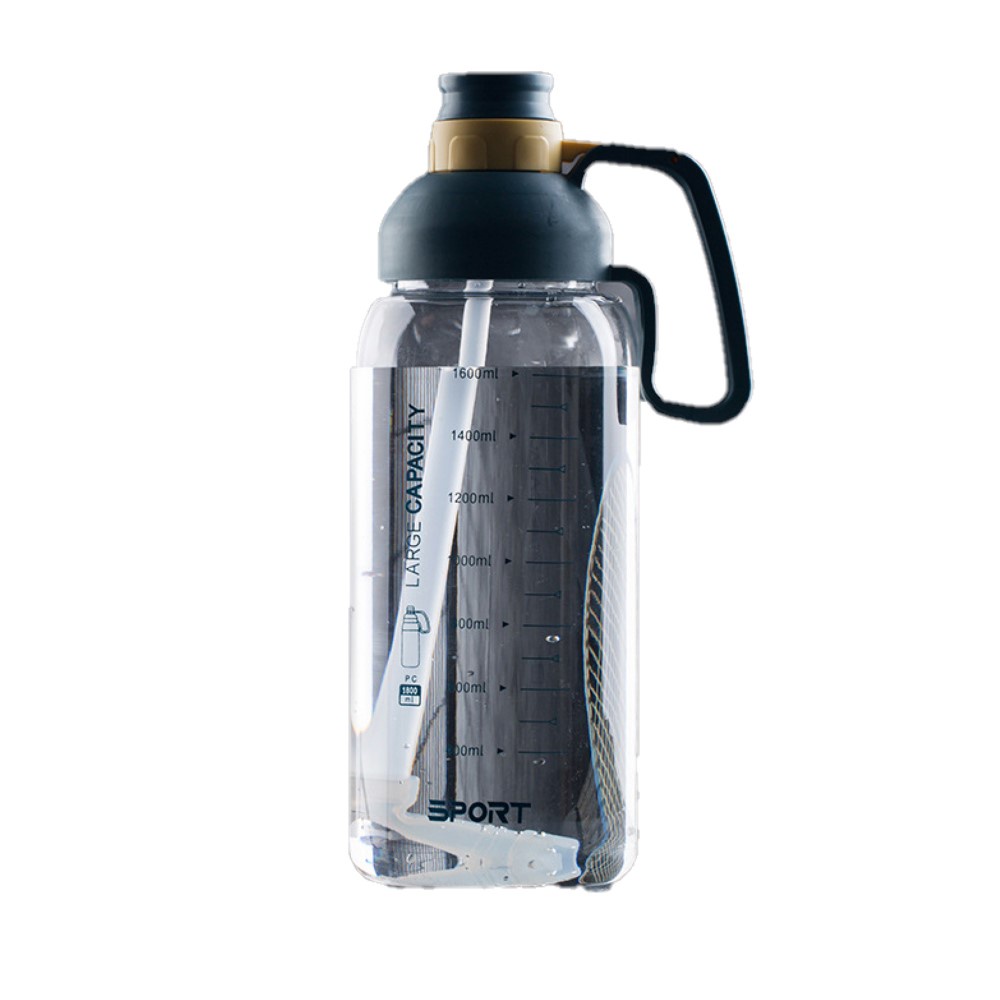 Cá Chép - Bình nước thể thao dung tích lớn 1800ml có vạch chia