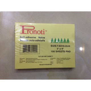 Giấy nhắn việc PRONOTI 3X4