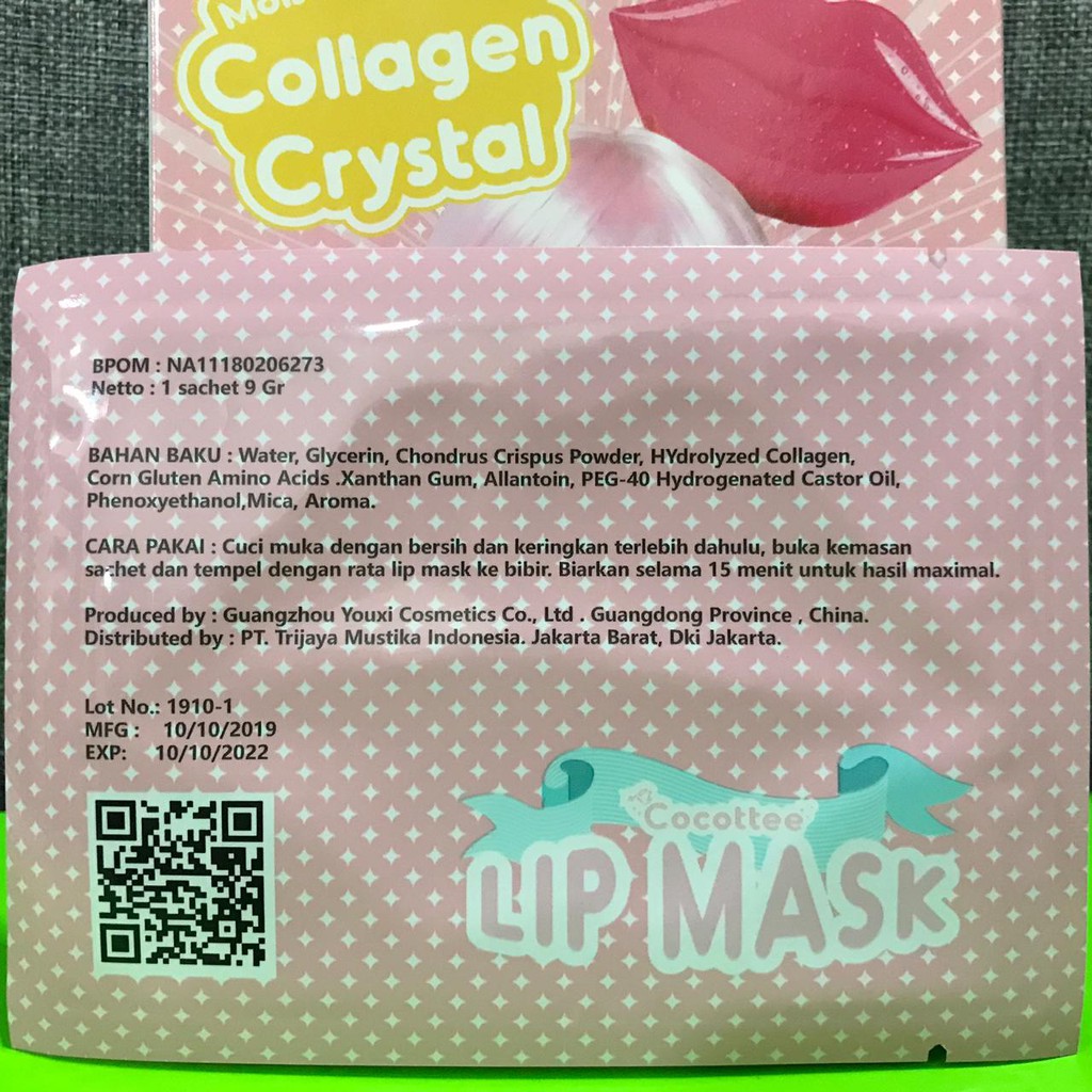 (hàng Mới Về) Mặt Nạ Môi Collagen Bpom | BigBuy360 - bigbuy360.vn