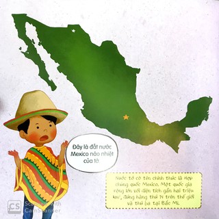 Sách - Vòng quanh thế giới - Mexico (NXB Kim Đồng)