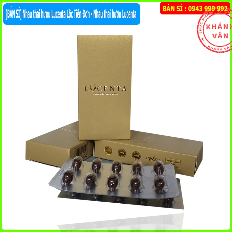 Viên uống Lucenta Placenta Plus 20 Viên