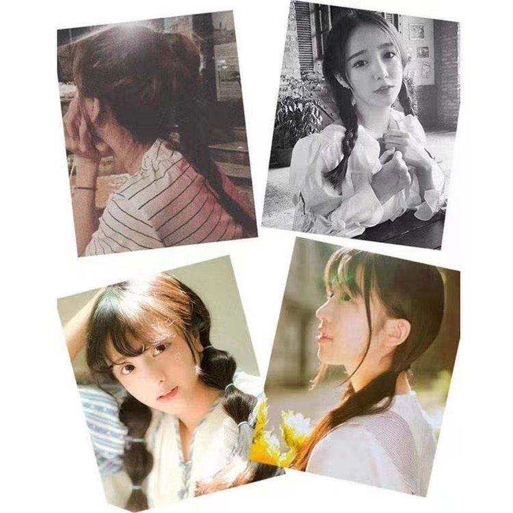 Set 1000 Dây Thun Buộc Tóc Co Giãn Không Đau Dùng Một Lần