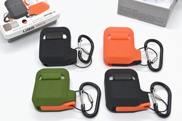 Case UAG Airpods 1/2 & Pro, chống vỡ, chống nước, bảo vệ 100%.