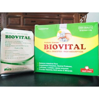 BIOVITAL cốm vi sinh hộp 30 gói