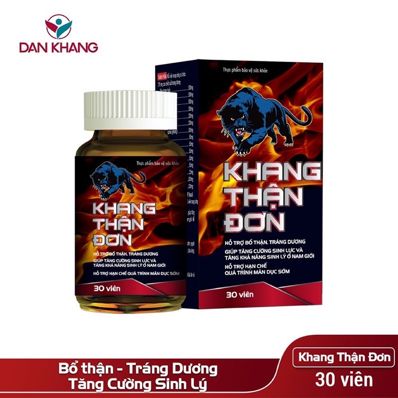 Hỗ Trợ Tăng Sinh Lý Nam Bổ Thận Tráng Dương - Khang Thận Đơn Hủ 30 Viên