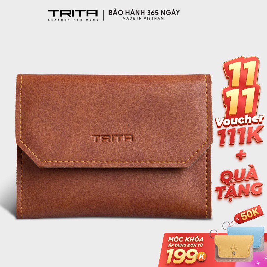 Ví mini TRITA RVN06, 6 ngăn, đựng vừa 3 thẻ card và tiền, phù hợp đi chơi thumbnail