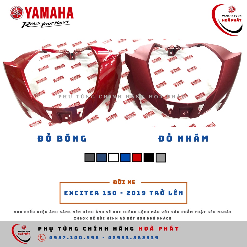 Mão ốp đầu Yamaha Exciter 150 2019 - 2020 chính hãng 100% chính hãng Yamaha 100%