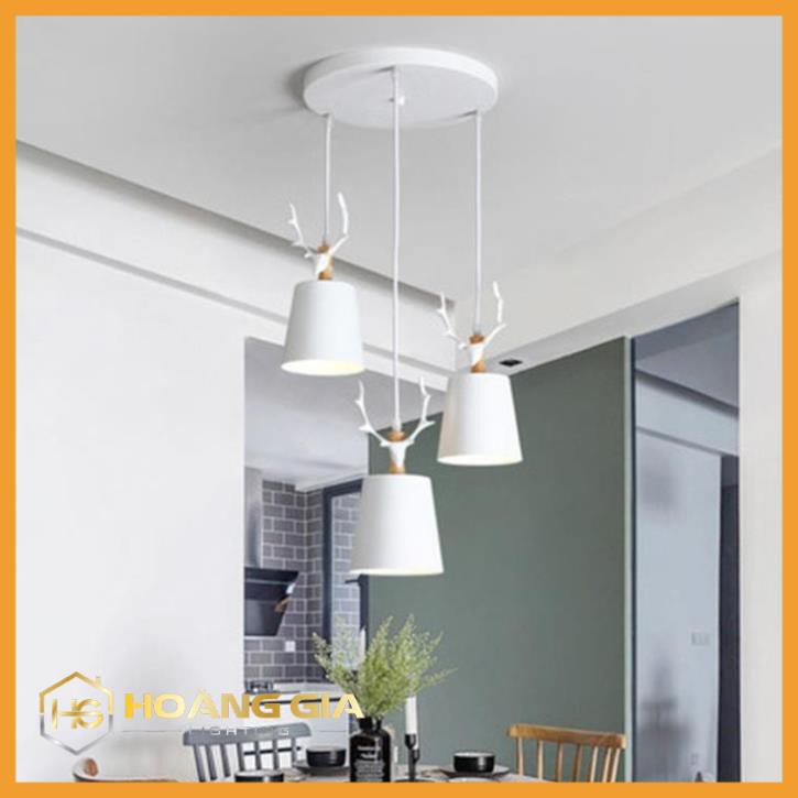 Đèn Thả Trần -  Đèn Thả Bàn Ăn Cao Câp Kèm Bóng LED Chuyên Dụng Và Đế Ốp Trần