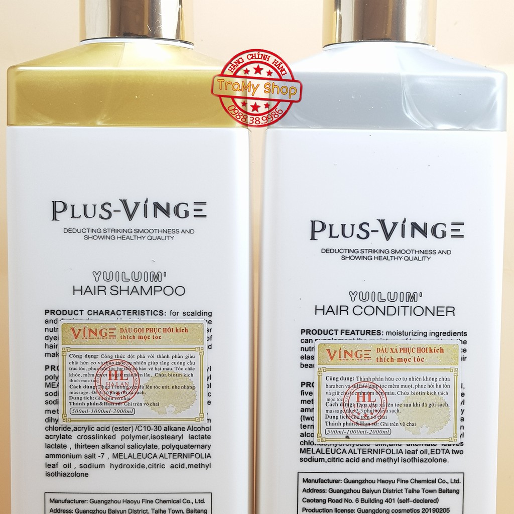 ♦️Freeship♦️ Cặp Dầu Gội Xả Collagen Vinge 1000ML mẫu mới | Siêu phục hồi mềm mượt, giữ màu tóc | BigBuy360 - bigbuy360.vn