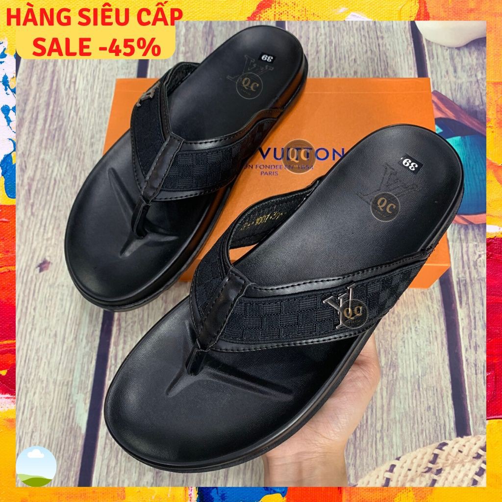 Dép Kẹp Nam 🚫Siêu Cấp🚫 phối Logo Thương Hiệu hàng QUẢNG CHÂU LOẠI 1