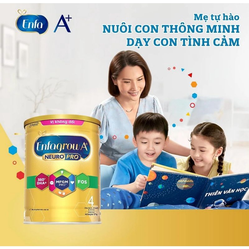  Sữa bột Enfagrow A+ Neuropro 4 1.7kg (Bao bì mới, Date 2023)