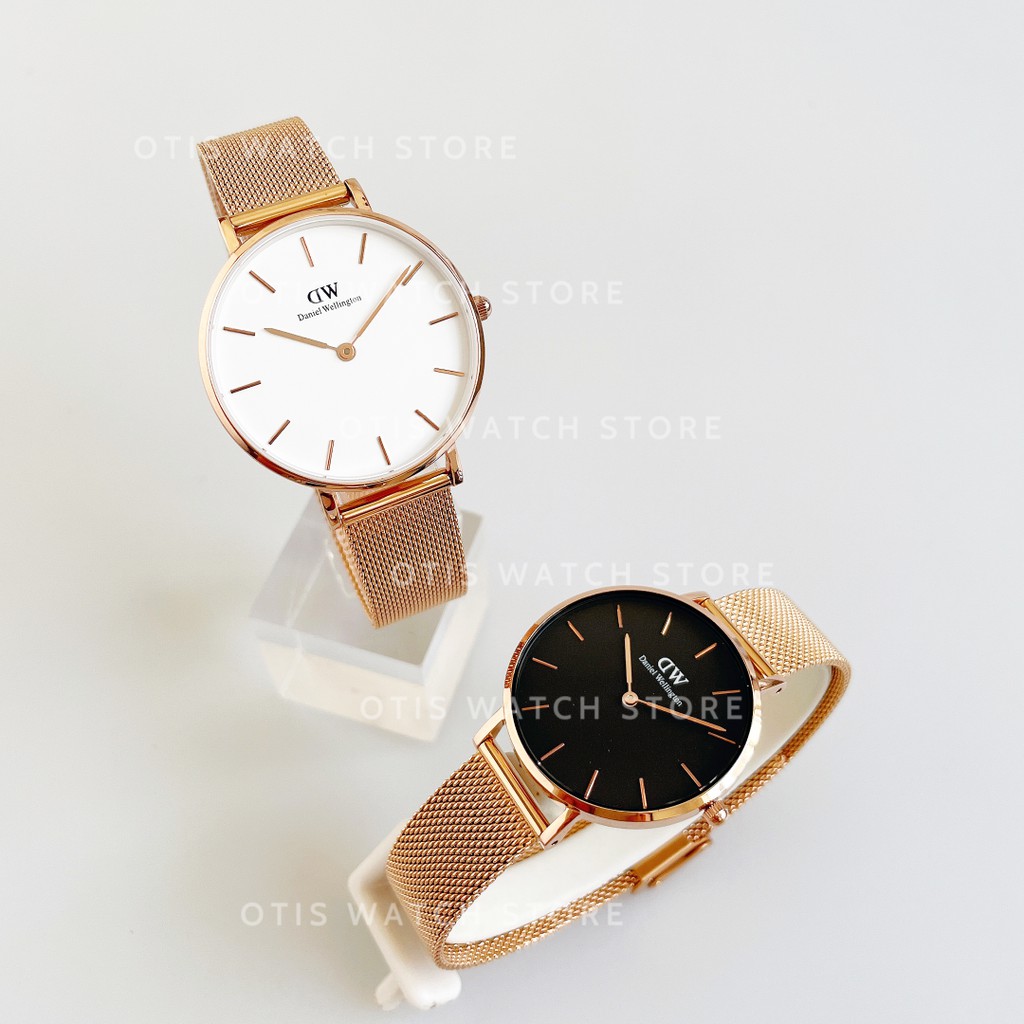 Đồng hồ nữ daniel wellington classic petite dây kim loại dw chính hãng fullbox check code
