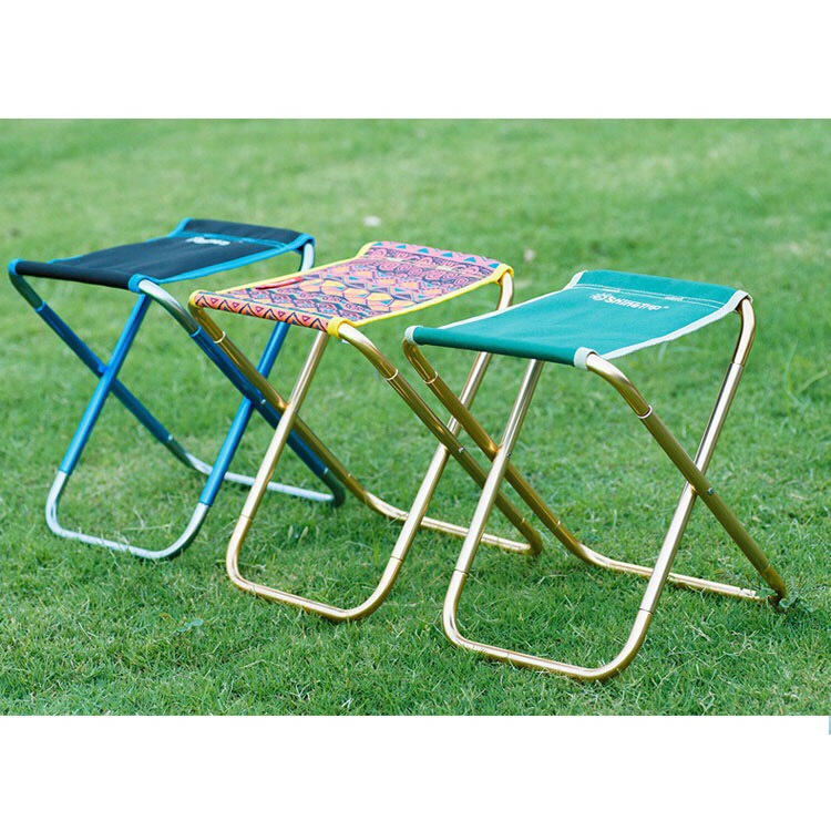 Ghế Xếp Du Lịch Dã Ngoại Cao Cấp - Ghế Gấp Gọn Mini kim loại di động (dã ngoại, câu cá) MẪU MỚI