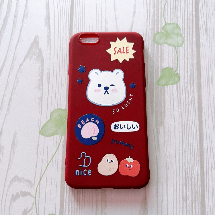 Ốp lưng dẻo cute iPhone 7 plus/8 plus//6/6S/6 PLUS/6S PLUS/7/8/SE 2020