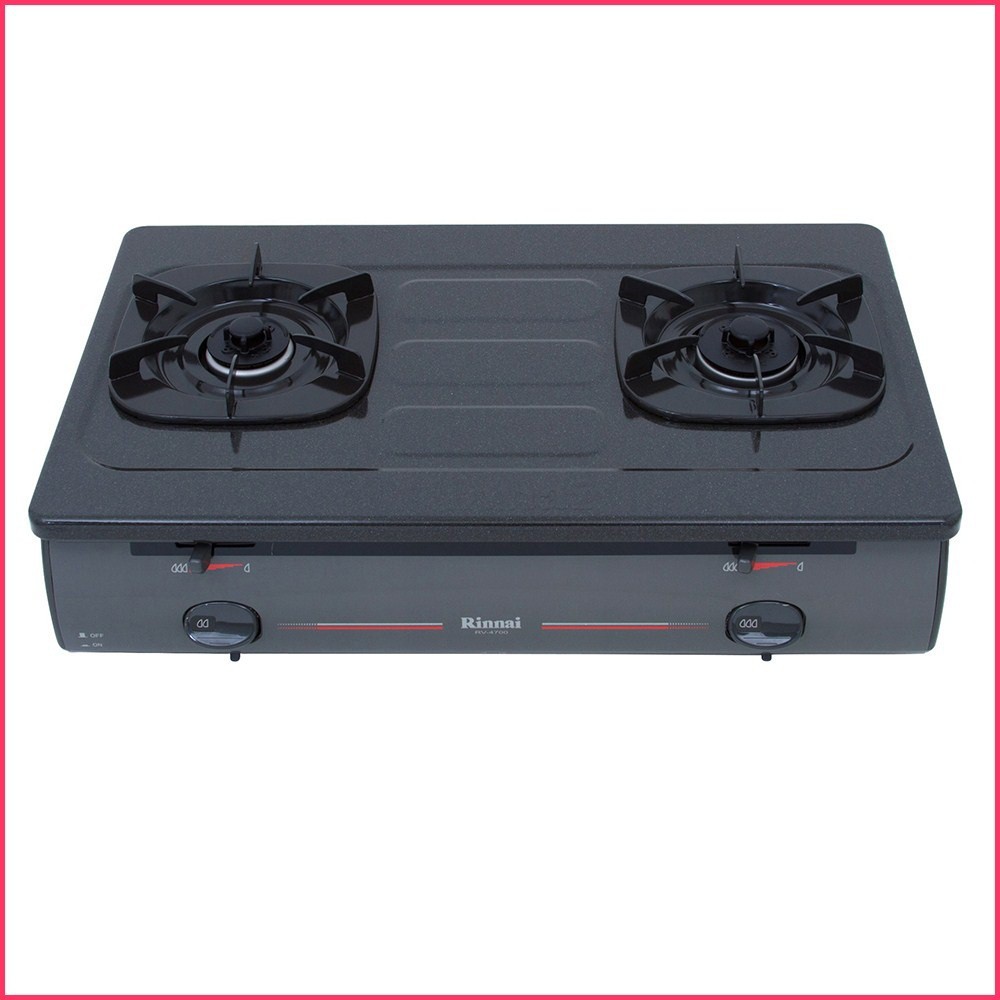 Bếp gas RINNAI 7 tấc RV-4700N - Chén đồng đánh lửa IC