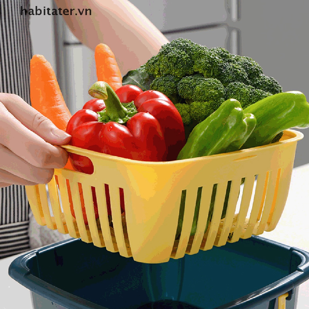 Khay Đựng Thực Phẩm Hai Tầng 3 Trong 1 Có Nắp Đa Năng Dùng Cho Tủ Lạnh