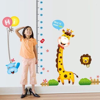 Decal đo chiều cao nice to meet you